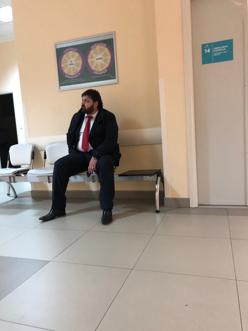 Dejan Đorđević u Urgentnom centru