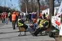 Miasteczko przed kancelarią premiera