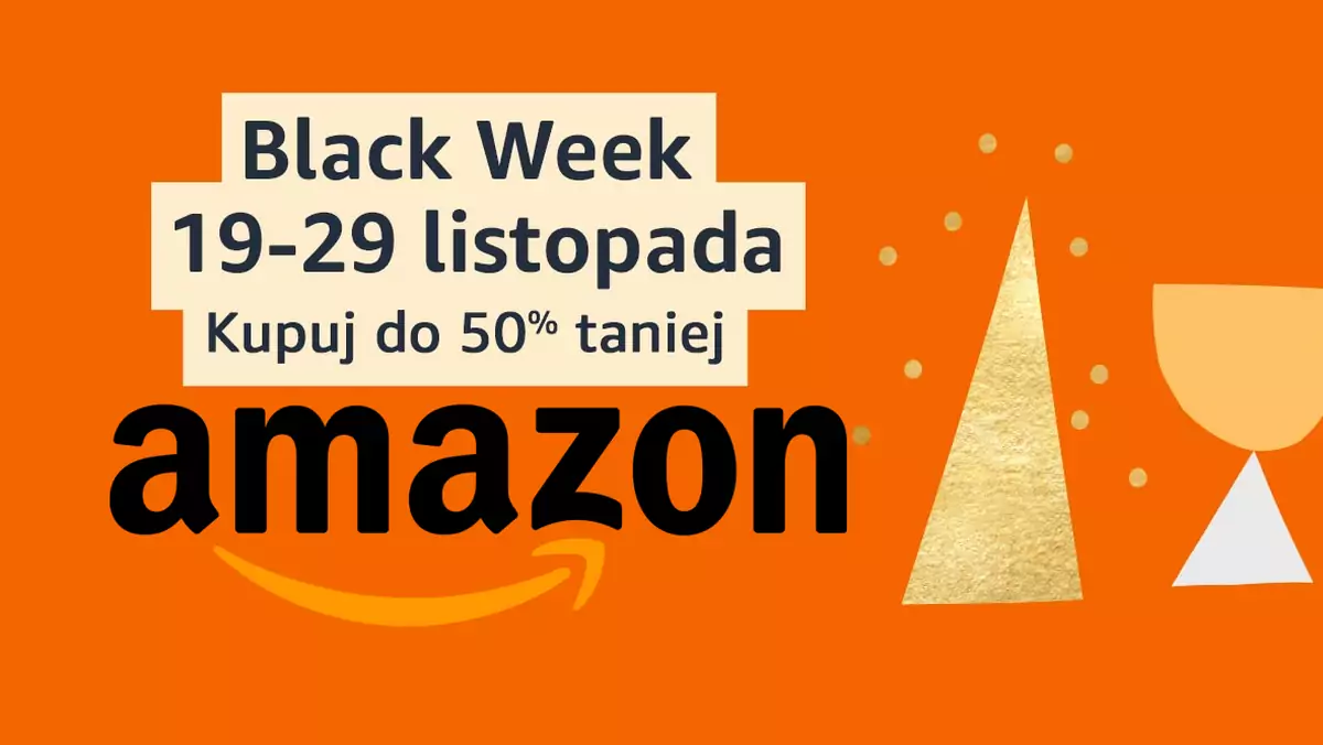 Amazon już rozpoczął sezon na wyprzedaże w postaci akcji Black Week, która potrwa aż do 29. listopada.