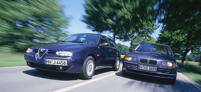 Alfa Romeo 156 2.0 Sportwagon kontra BMW 320i Touring - Kombi z dużymi ambicjami