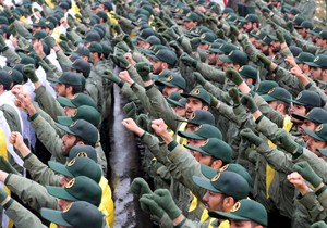 Pripadnici Iranske revolucionarne garde na 40. godišnjici Islamske revolucije 1979. u Teheranu 11. februara 2019.