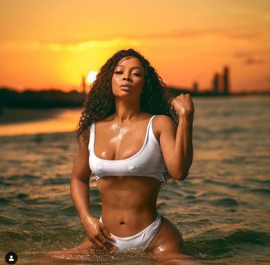 Toke wants you to piss off your man for no reason before bowing his mind with raunchy images [Instagram/TokeMakinwa]