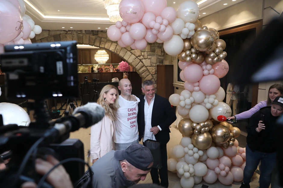 Savo Milošević sa partnerkom