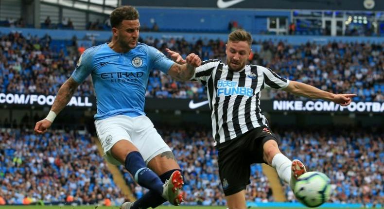 Manchester City's Kyle Walker has taken a swipe at Tottenham boss Mauricio Pochettino