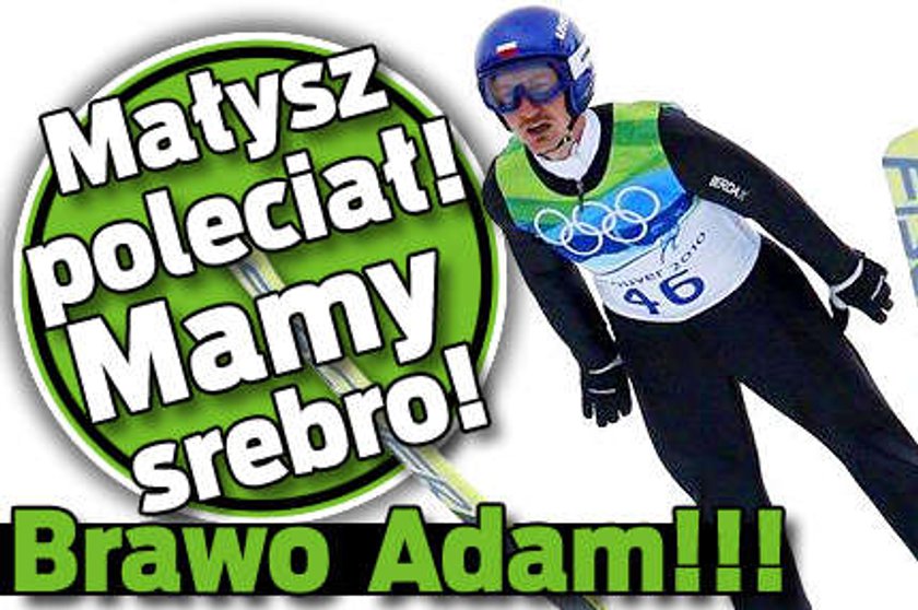 Małysz poleciał! Mamy srebro! 