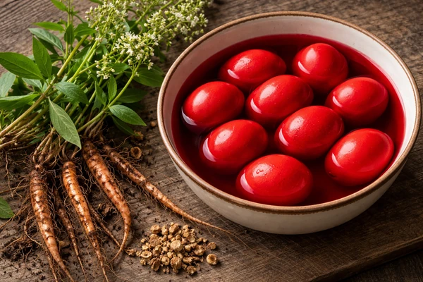 USKRŠNJA JAJA u manastirima i crkvama imaju posebnu nijansu zbog JEDNE BILJKE: Ovo im daje NAJLEPŠU CRVENU BOJU - evo kako se koristi i koliko košta