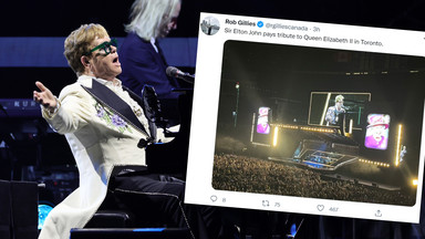 Elton John pożegnał królową Elżbietę II na koncercie w Toronto. "Była ze mną całe życie"