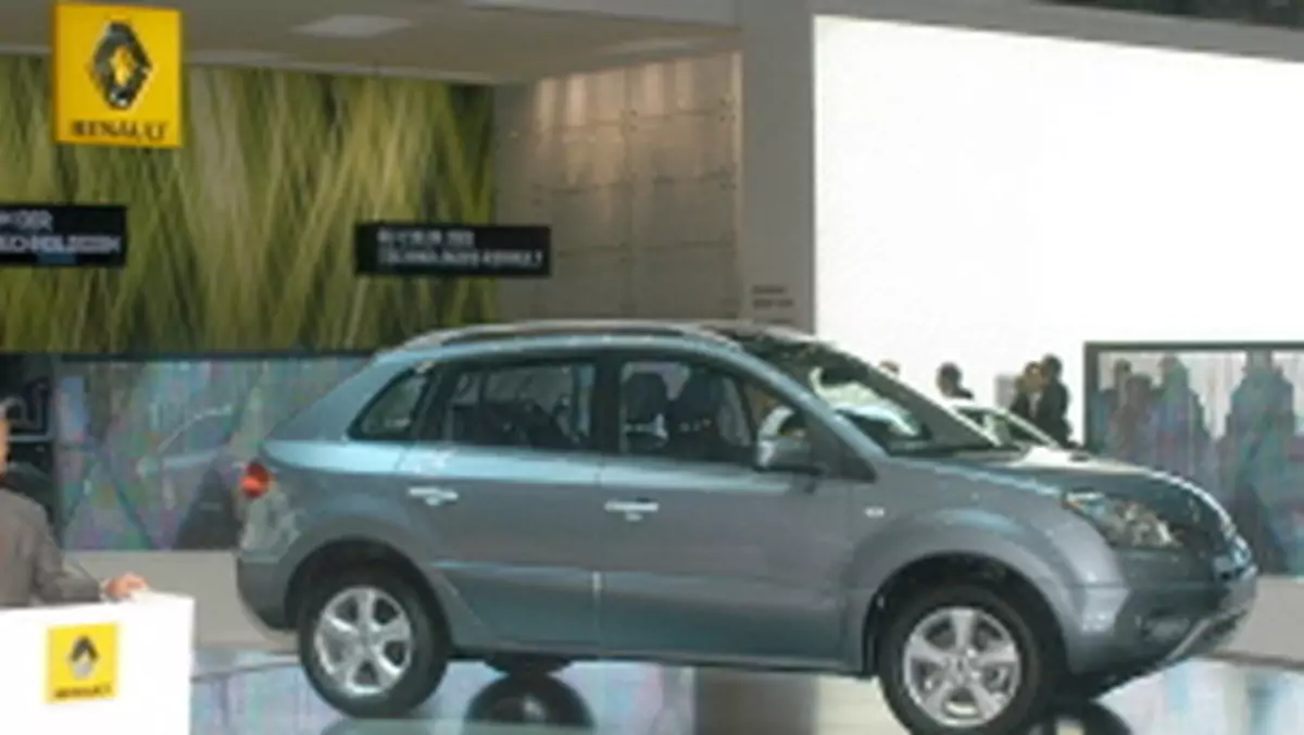 Genewa 2008: Koleos - pierwszy crossover 4x4 Renault (wideo)