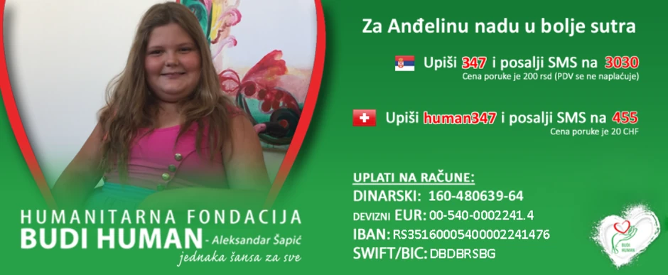 Anđela Dimitrijević, budi human