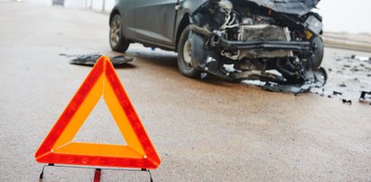 Śmiertelny wypadek na obwodnicy Leżajska. Po zderzeniu z audi cysterna stanęła w ogniu