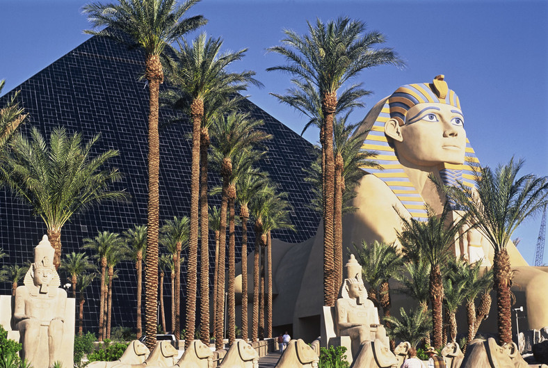 Las Vegas, "Luxor", 1990 r.