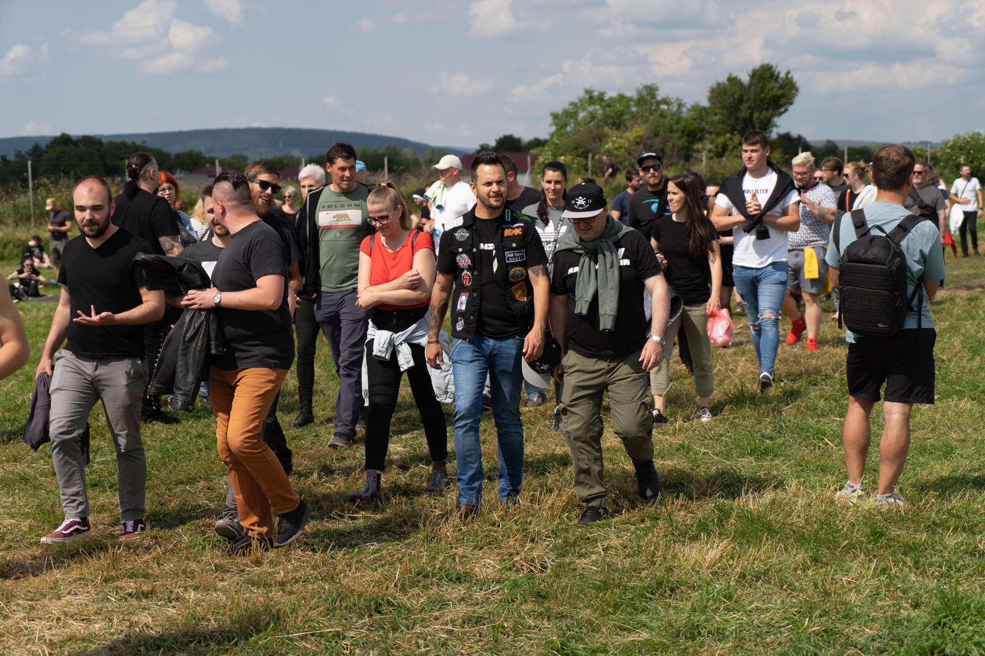 Koncert skupiny Rammstein na Slovensku.