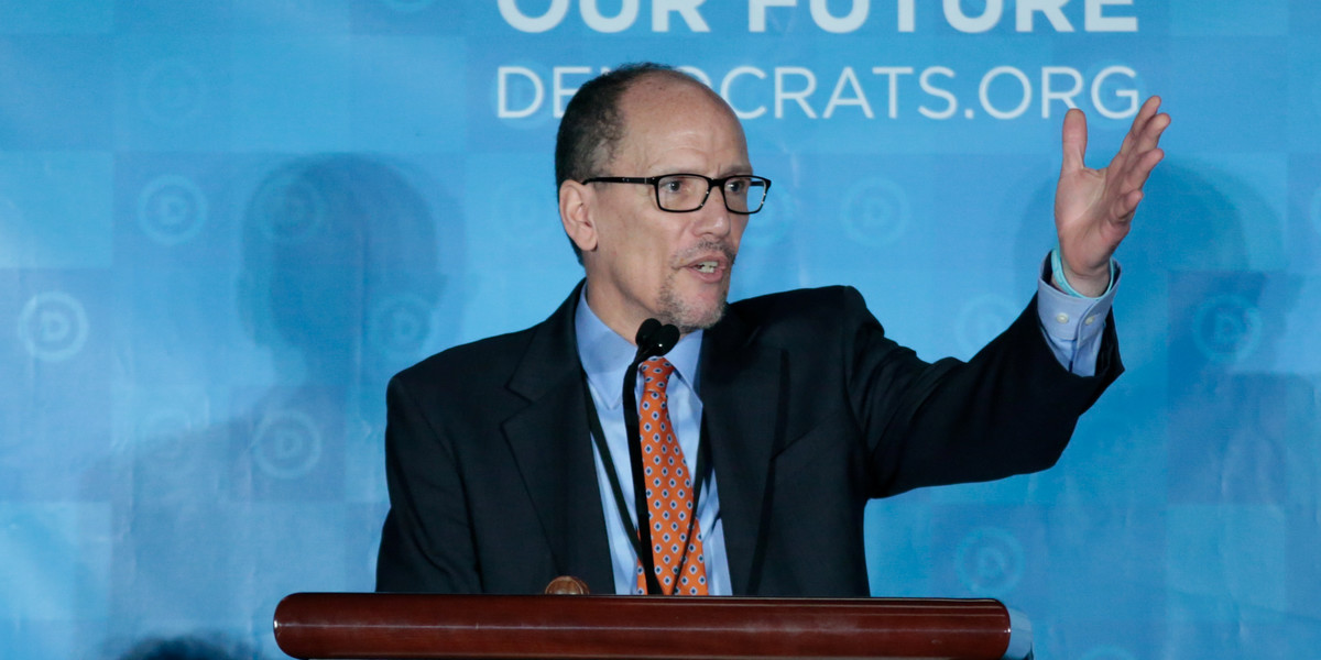 Trump and DNC leader Tom Perez trade barbs on 'rigged' elections