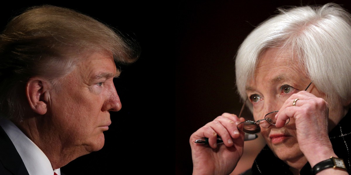 TRUMP: I will announce my Fed chair pick next week and I have 'somebody very specific in mind'