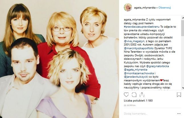 Instagram Agaty Młynarskiej