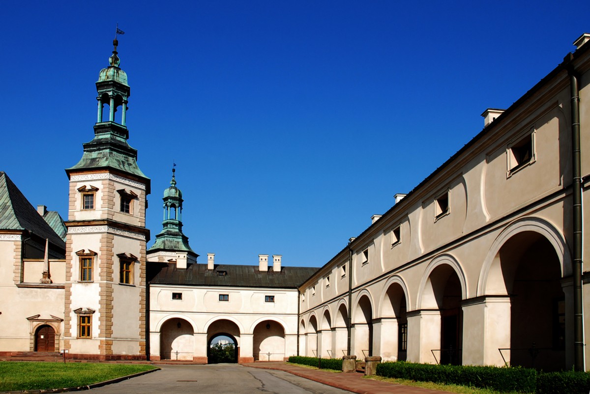 Pałac Biskupów w Kielcach.