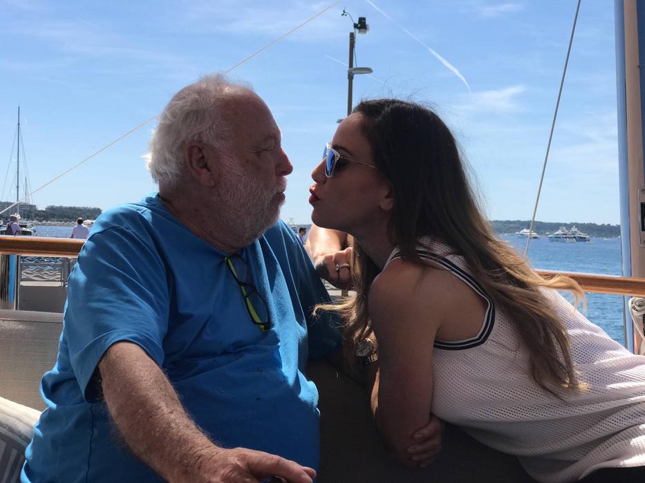 Vajna Timi és Andy Vajna Cannes-ban / Fotó: Körmendi Gábor