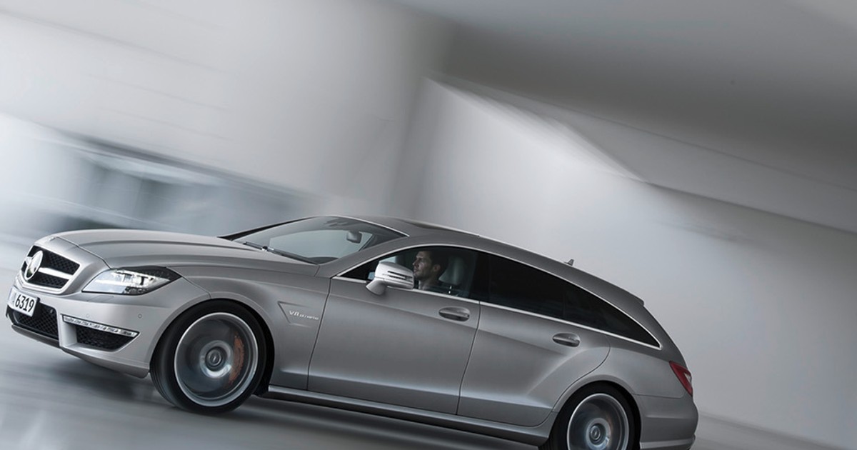 Mercedes CLS 63 AMG Shooting Brake wystrzałowe kombi