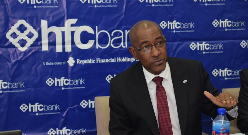 The Chief Executive Officer (CEO) of HFC Bank; Robert Le Hunte