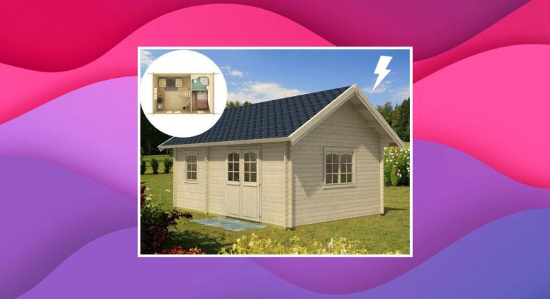 You Can Buy A Dollhouse Tiny Home From Amazon