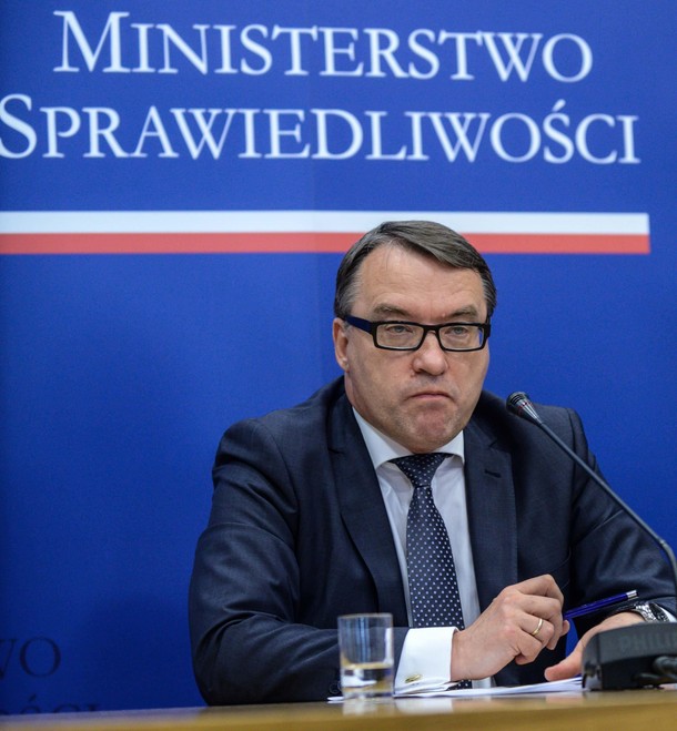 WARSZAWA MINISTER SPRAWIEDLIWOCI WPROST KONFERENCJA