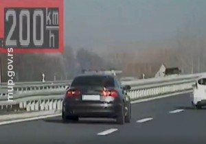 Vozač vozio 200 na čas 