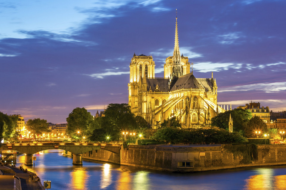 13. Katedra Notre Dame w Paryżu, Francja