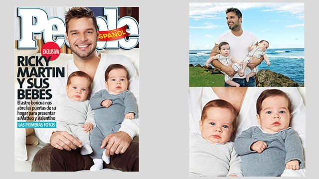 Ricky Martin z synami