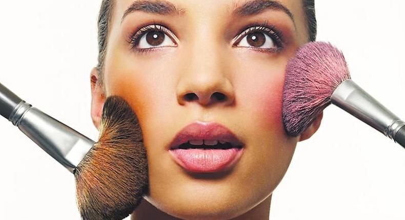 It's best to apply blush according to one's face shape