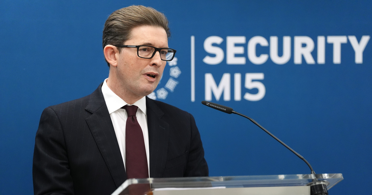 MI5 boss warns Russia, Iran fuel surge in UK threats