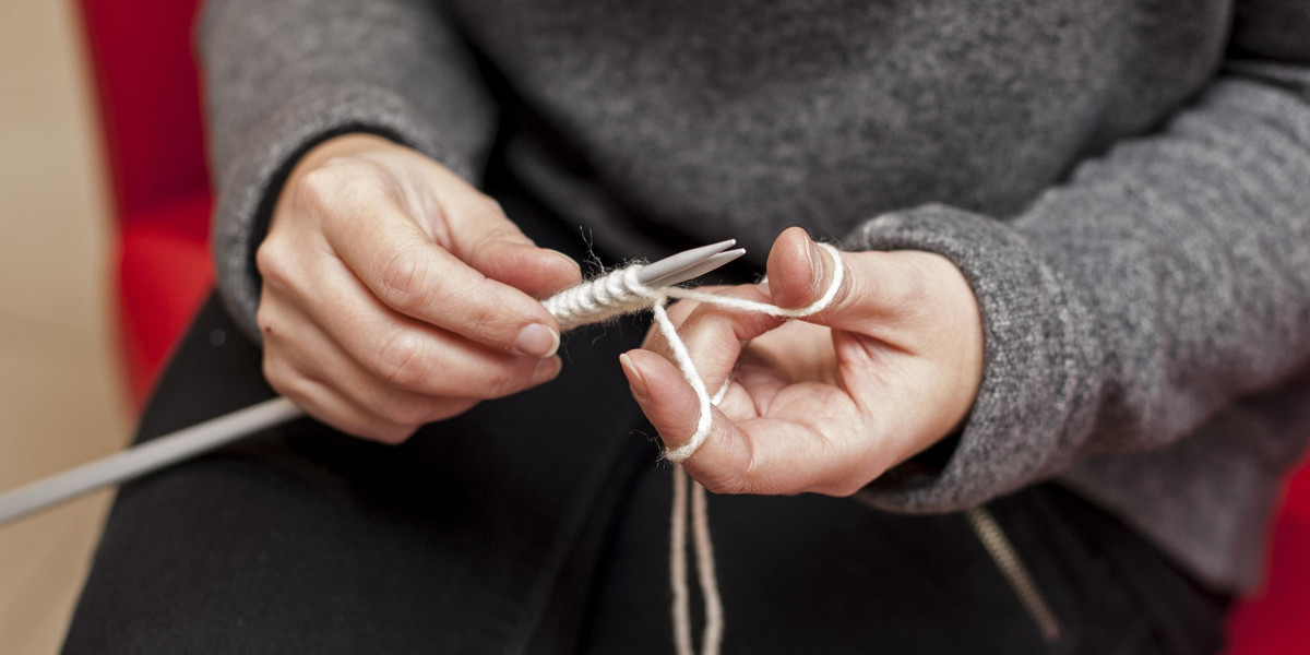 Robienie na drutach może pomóc osobom z depresją