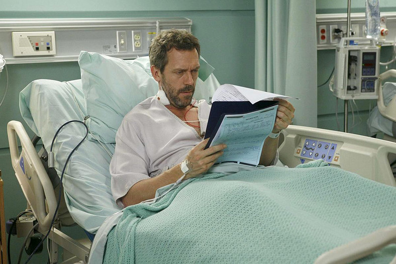 Hugh Laurie w serialu "Dr House"