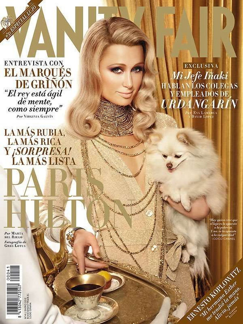 Paris Hilton Vanity Fair 2012
