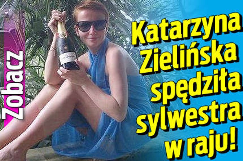 Katarzyna Zielińska spędziła sylwestra w raju! Zobacz