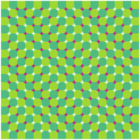 Iluzje optyczne, grafika "Primrose's field"