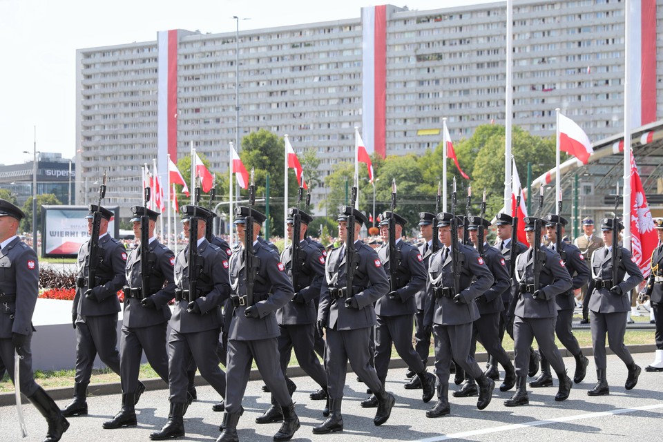 Defilada "Wierni Polsce" w Katowicach