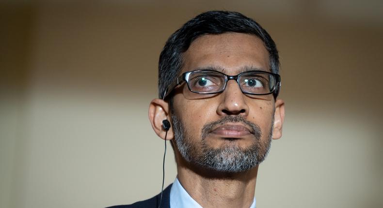 Sundar Pichai, CEO of Google's parent company Alphabet, announced on January 20 that around 12,000 employees would be cut.Mateusz Wlodarczyk/NurPhoto/Getty Images