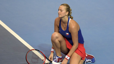 Petra Kvitova znowu z rakietą na korcie