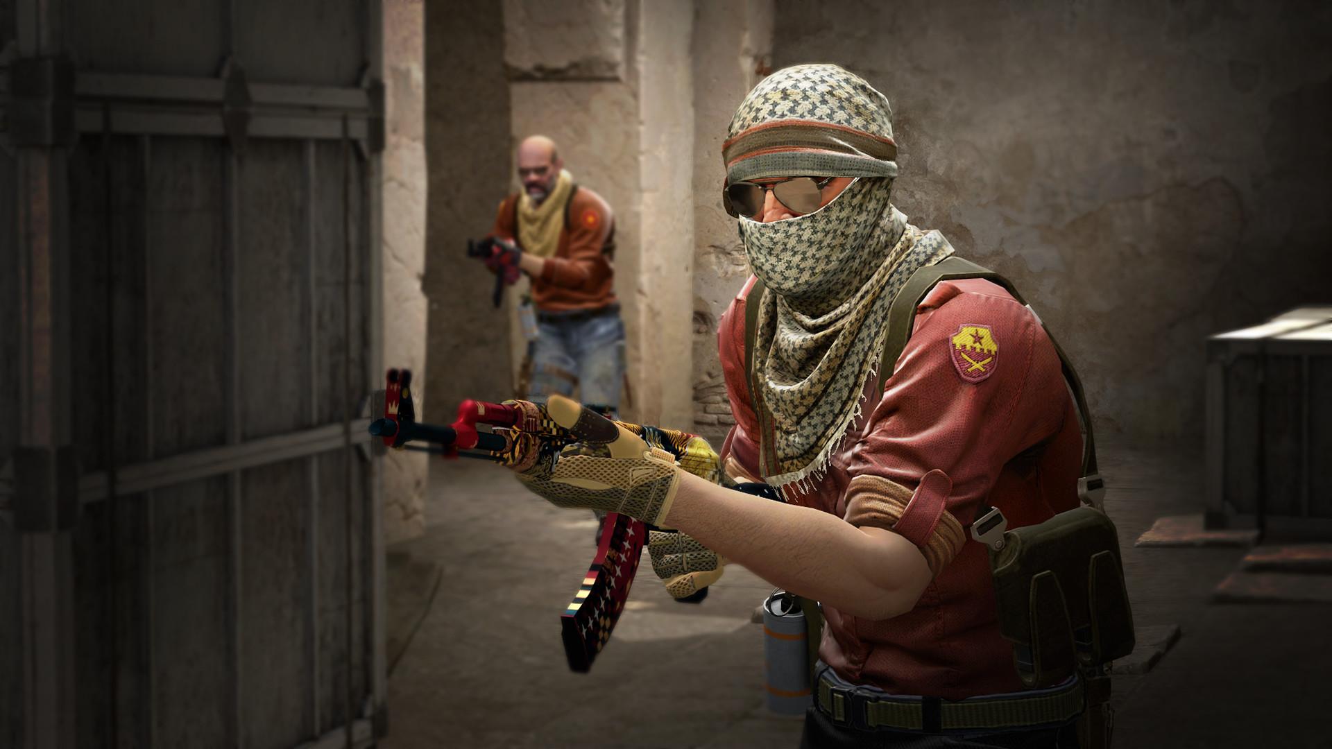 Hra Counter-Strike: Global Offensive.