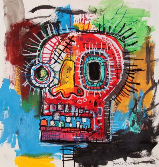 Charakterystyczny styl Basquiata