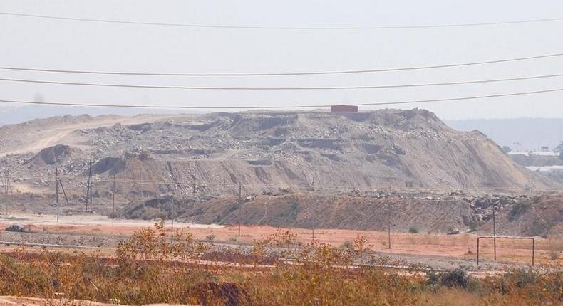 A copper and cobalt mine run by Sicomines is seen in Kolwezi, Democratic Republic of Congo, May 30, 2015. Picture taken May 30, 2015. To match Insight CONGODEMOCRATIC-MINING/CHINA REUTERS/Aaron Ross