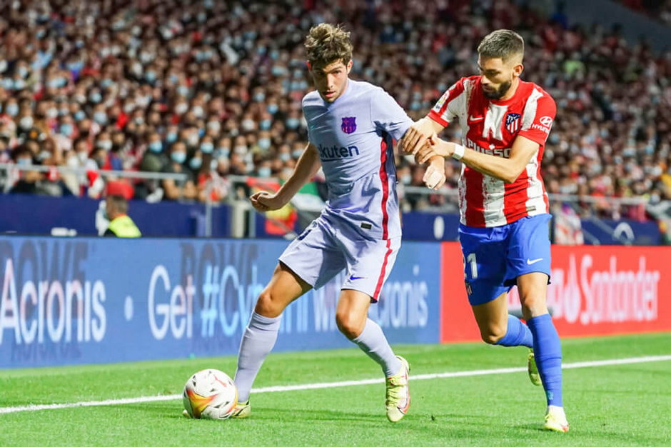 Sergi Roberto i Yannick Carrasco