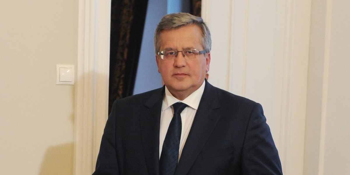 Bronisław Komorowski, były prezydent