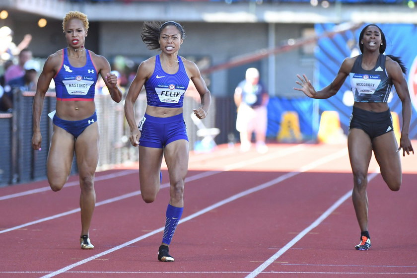 Allyson Felix może mówić o prawdziwym pechu