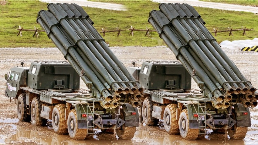 Rusko oružje, višecevni bacači Smerč