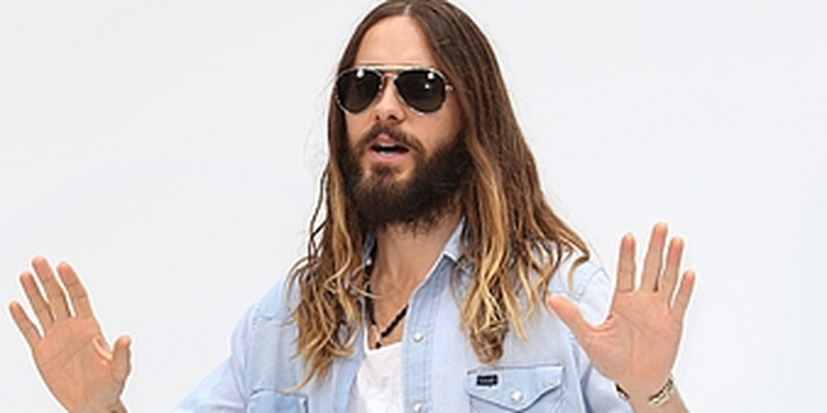 Jared Leto na pokazie Chanel