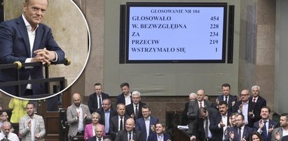 Ustawa "lex Tusk" przegłosowana. Będą polować na szefa PO? Tak mówią krytycy tego prawa. Wszystko rzekomo, by tropić powiązania z Rosjanami