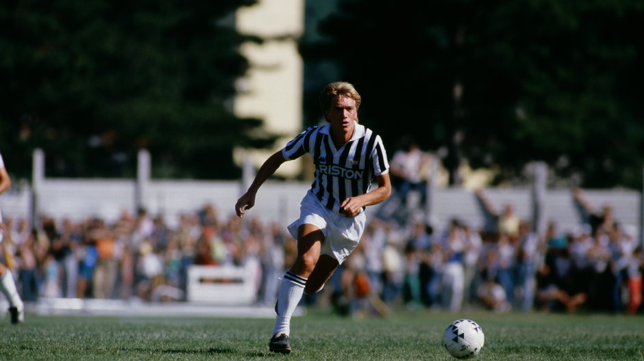 Massimo Bonini w Juventusie, sierpień 1987