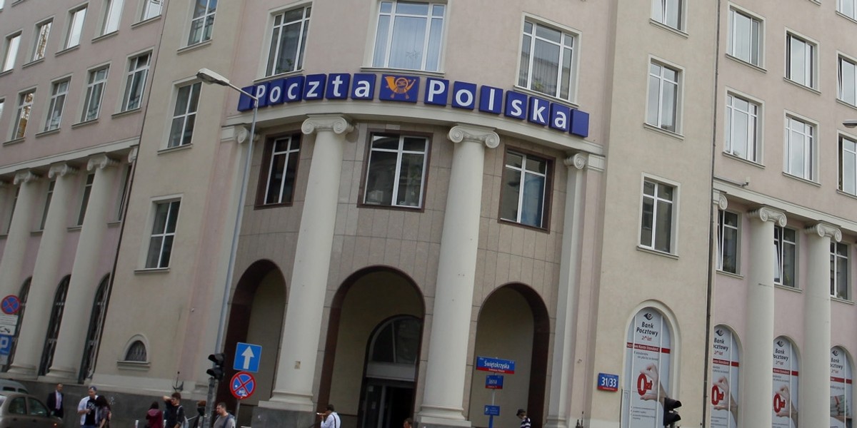 Poczta Główna w Warszawie.