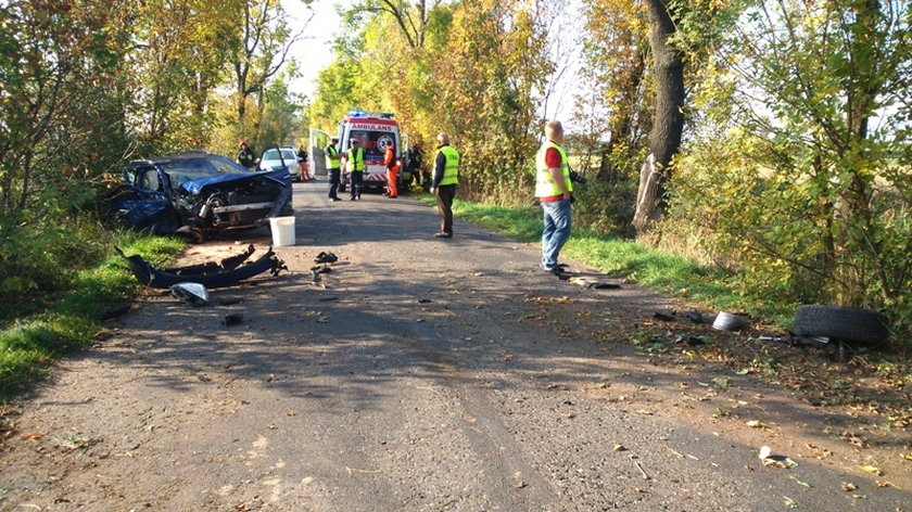 Wypadek pod Gostyniem. Musiał lądować śmigłowiec LPR!